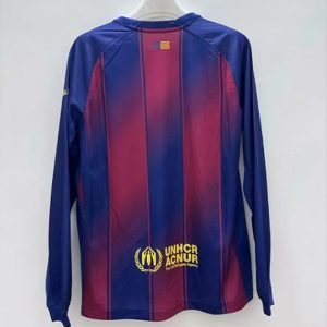 Alternative view of Maillot FC Barcelone Domicile Manches Longues 2025/2026