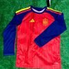 Maillot Manches Longues Espagne Domicile Coupe du Monde 2026