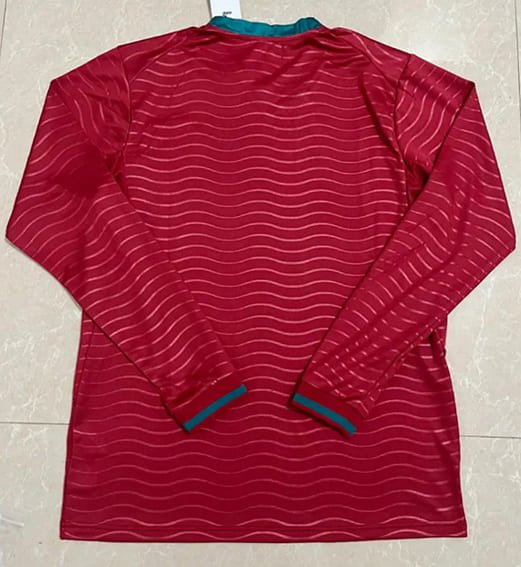 Maillot Manches Longues Portugal Domicile Coupe du Monde 2026 – Image 2