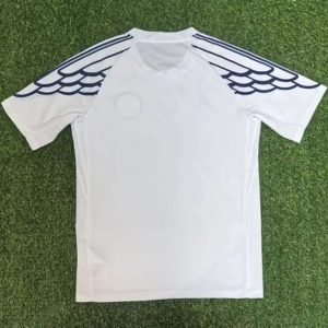 Alternative view of Maillot Pré-Match PSG 2025/2026 Blanc Bleu