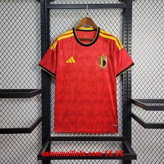Maillot Belgique Domicile Coupe du Monde 2026