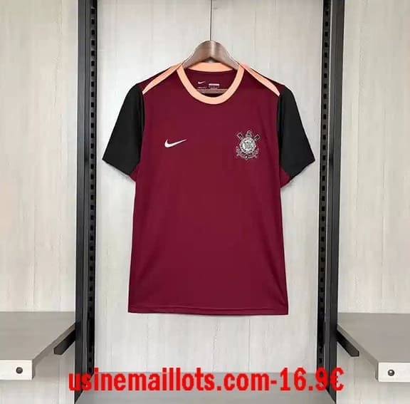 Maillot Corinthians Paulista 2026/2027 Rouge