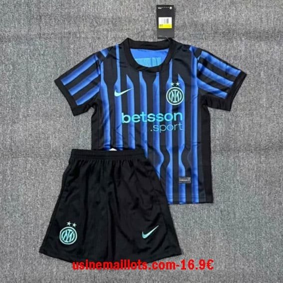 Maillot Enfant Inter Milan Domicile 2025/2026