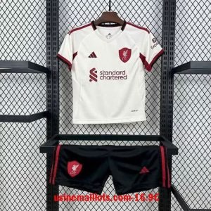 Maillot Enfant Liverpool Extérieur 2025/2026