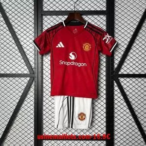 Maillot Enfant Manchester United Domicile 2025/2026