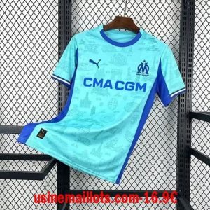Maillot Gardien Marseille 2025/2026 Bleu
