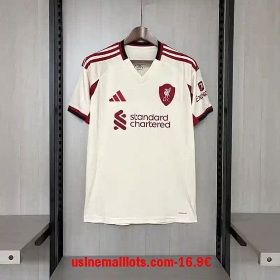 Maillot Liverpool Extérieur 2025/2026