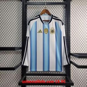 Maillot Manches Longues Argentine Domicile Coupe du Monde 2026