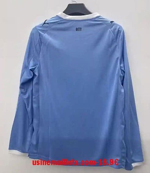 Maillot Manchester City Domicile Manches Longues 2025/2026 – Image 2