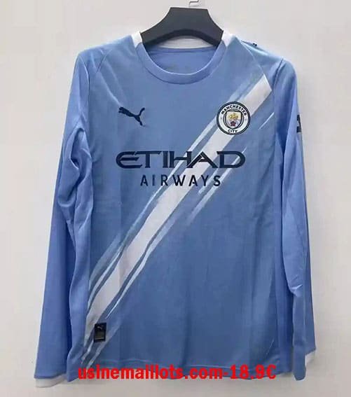 Maillot Manchester City Domicile Manches Longues 2025/2026