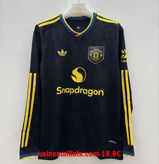 Maillot Manchester United Third Manches Longues 2025/2026
