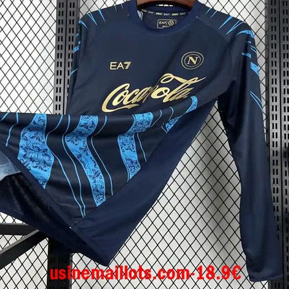 Maillot Pré-Match Napoli Manches Longues 2025/2026 – Image 5
