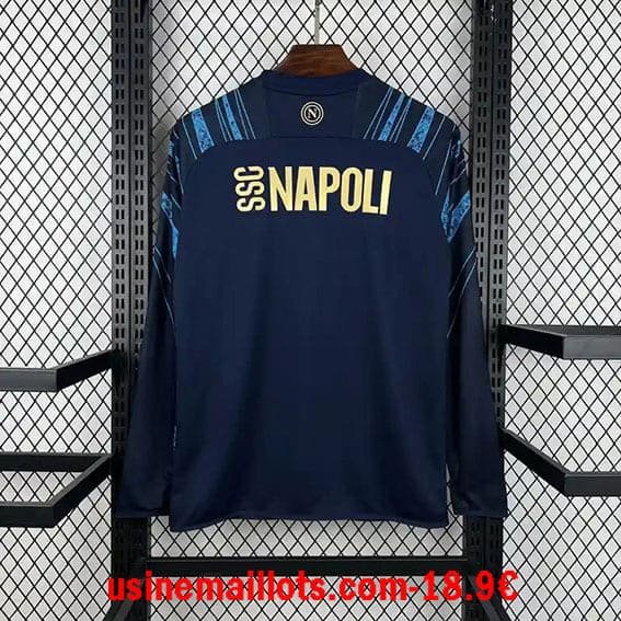 Maillot Pré-Match Napoli Manches Longues 2025/2026 – Image 6