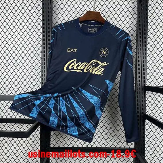 Maillot Pré-Match Napoli Manches Longues 2025/2026