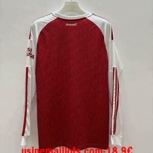 Alternative view of Maillot Arsenal Domicile Manches Longues 2025/2026