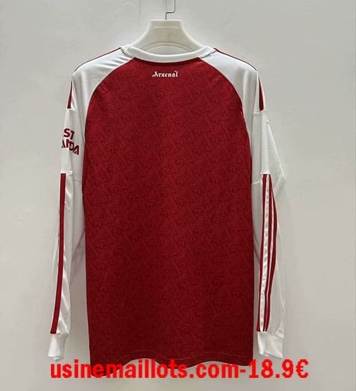 Maillot Arsenal Domicile Manches Longues 2025/2026 – Image 2