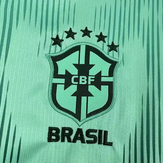 Maillot Bresil Gardien Coupe du Monde 2026 Vert – Image 3