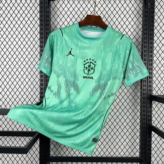 Maillot Bresil Gardien Coupe du Monde 2026 Vert