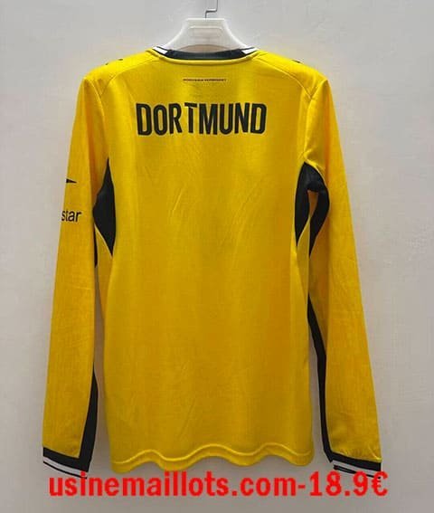 Maillot Dortmund Domicile Manches Longues 2026/2027 – Image 2