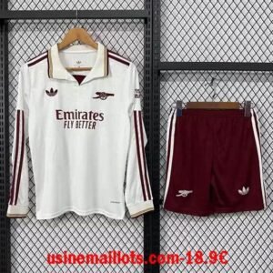 Maillot Enfant Arsenal Third Manches Longues 2025/2026