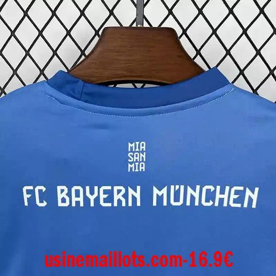 Maillot Enfant Bayern Munich Gardien 2025/2026 Bleu – Image 3