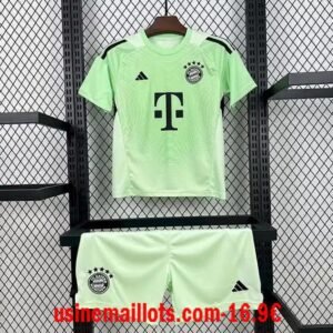 Maillot Enfant Bayern Munich Gardien 2025/2026 Vert