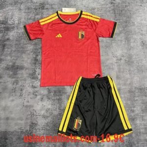 Maillot Enfant Belgique Domicile Coupe du Monde 2026