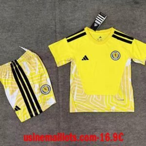 Maillot Enfant Ecosse Gardien Coupe du Monde 2026 Jaune