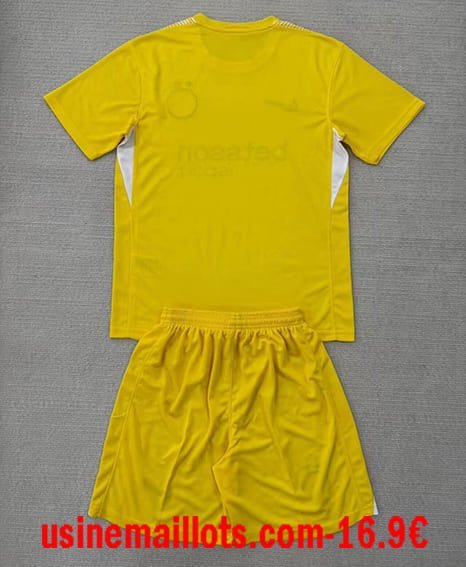 Maillot Enfant Inter Milan Gardien 2025/2026 Jaune – Image 2