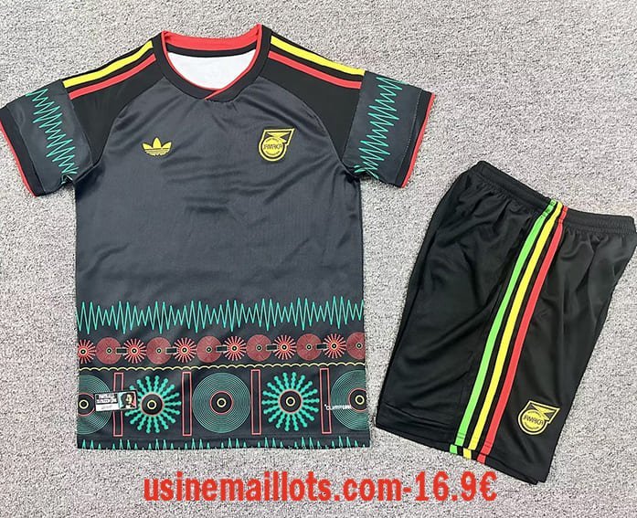 Maillot Enfant Jamaica Extérieur Coupe du Monde 2026