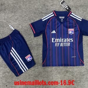 Maillot Enfant Lyon Extérieur 2025/2026
