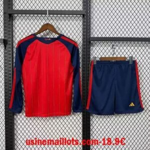 Alternative view of Maillot Enfant Manches Longues Espagne Domicile Coupe du Monde 2026