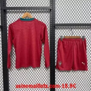Alternative view of Maillot Enfant Manches Longues Portugal Domicile Coupe du Monde 2026