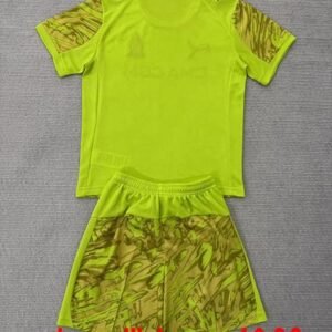 Alternative view of Maillot Enfant Marseille Gardien 2025/2026 Jaune