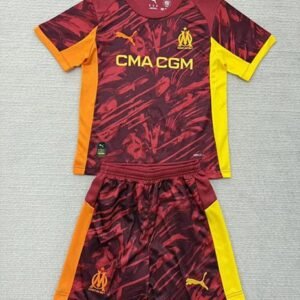 Maillot Enfant Marseille Gardien 2025/2026 Rouge