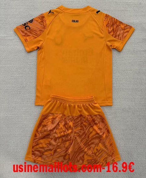 Maillot Enfant Milan AC Gardien 2025/2026 Orange – Image 2