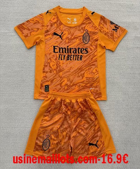 Maillot Enfant Milan AC Gardien 2025/2026 Orange