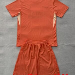 Alternative view of Maillot Enfant PSG Gardien 2025/2026 Orange