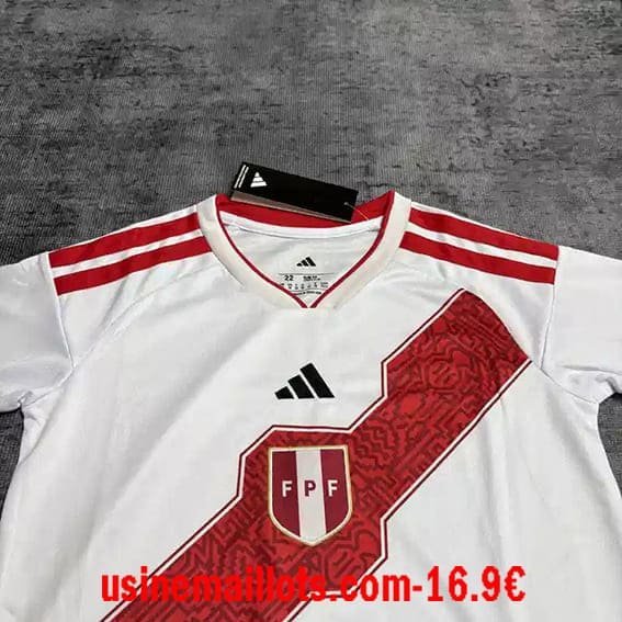 Maillot Enfant Pérou Domicile Coupe du Monde 2026 – Image 3