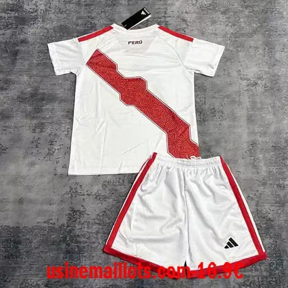 Maillot Enfant Pérou Domicile Coupe du Monde 2026 – Image 5