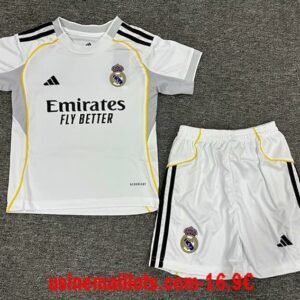 Maillot Enfant Real Madrid Domicile 2025/2026