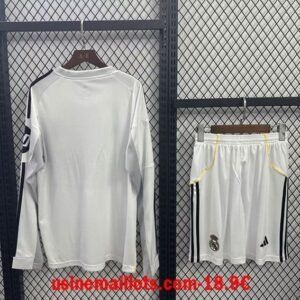 Alternative view of Maillot Enfant Real Madrid Domicile Manches Longues 2025/2026