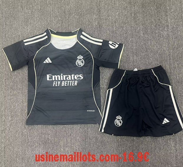 Maillot Enfant Real Madrid Extérieur 2025/2026
