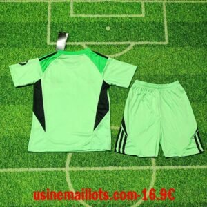 Alternative view of Maillot Enfant Real Madrid Gardien 2025/2026 Vert