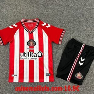 Maillot Enfant Sunderland Domicile 2025/2026