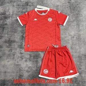 Maillot Enfant Tunisie Domicile Coupe du Monde 2026