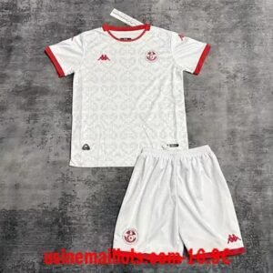Maillot Enfant Tunisie Extérieur Coupe du Monde 2026
