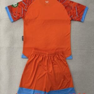 Alternative view of Maillot Enfant West Ham Gardien 2025/2026 Orange