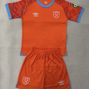 Maillot Enfant West Ham Gardien 2025/2026 Orange