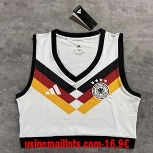 Maillot Femme Allemagne Domicile Cropped Coupe du Monde 2026